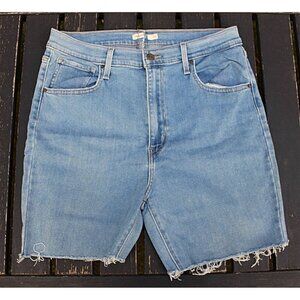 Levi's Mile High Cutoff Shorts - sz 31 - True Cutoff Jeans, 6" ins,, 70s Style!